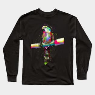 Abstract Bird Long Sleeve T-Shirt